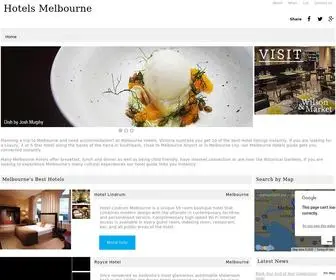 Hotelsmelbourne.com.au(Melbourne Hotels Best Melbourne Hotel Luxury Boutique 5 & 4 Star Hotels Melbourne City Victoria Australia) Screenshot