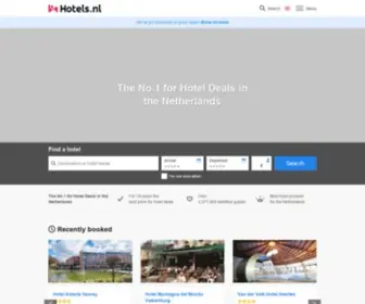 Hotels.nl(1900 hotels in the Netherlands & Belgium) Screenshot