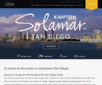Hotelsolamar.com(San Diego) Screenshot