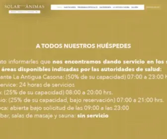 Hotelsolardelasanimas.com(Hoteles en Tequila Jalisco) Screenshot