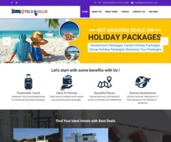 Hotelsonclik.com(Hotels Marketing Company) Screenshot