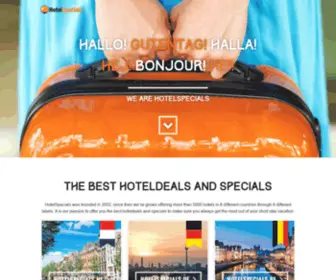 Hotelspecials.com(Hotelspecials) Screenshot
