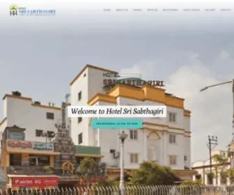 Hotelsrisabthagiri.com(Sri Sabthagiri hotel) Screenshot