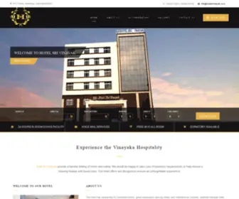 Hotelsrivinayak.co.in(HOTEL SRI VINAYAK) Screenshot