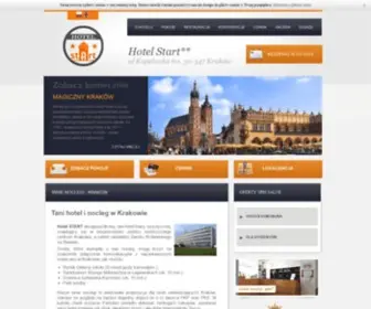 Hotelstart.com.pl(Kraków) Screenshot