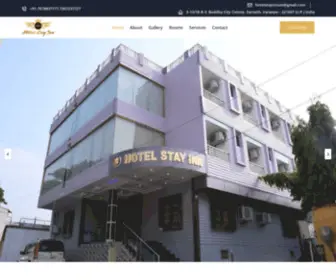 Hotelstayinnsm.com(Hotel Stay Inn Sarnath Varanasi) Screenshot