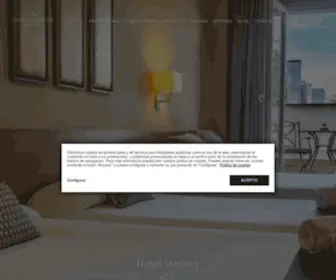 Hotelsterlingmadrid.com(Hotel Sterling en Madrid) Screenshot