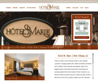 Hotelstmarie.com(Hotel St) Screenshot