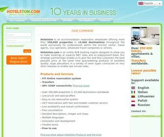 Hotelston.com(Our company) Screenshot