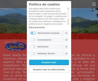 Hotelsuenorealrioceleste.com(INICIO) Screenshot