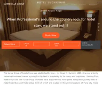 Hotelsuryavilla.com(Hotelsuryavilla) Screenshot