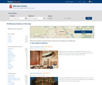 Hotelswarsaw.org(Warsaw hotels) Screenshot