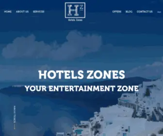 Hotelszones.com(هوتيلز) Screenshot