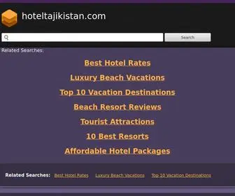 Hoteltajikistan.com(De beste bron van informatie over tajikistan hotels) Screenshot