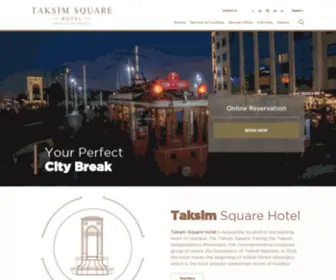 Hoteltaksimsquare.com(The 4) Screenshot