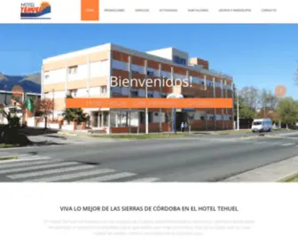 Hoteltehuel.com.ar(Hotel Tehuel) Screenshot