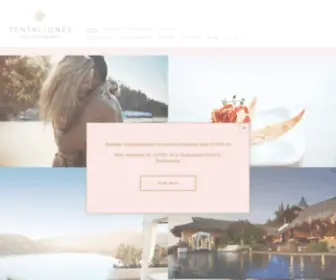 Hoteltentaciones.com(Tentaciones) Screenshot