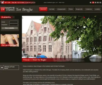 Hotelterbrughe.com(Hotel Ter Brughe) Screenshot