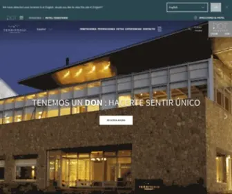 Hotelterritorio.com.ar(Hotel Territorio) Screenshot