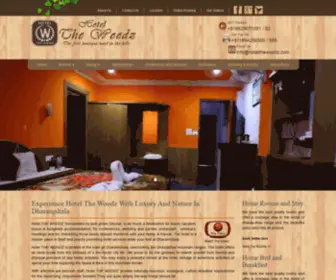 Hotelthewoodz.com(Hotel The Woodz) Screenshot