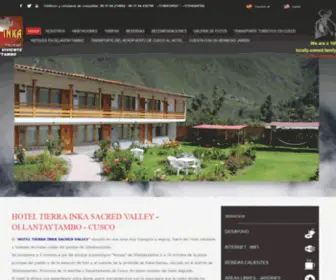 Hoteltierrainka.com(Hotel Tierra Inka Sacred Valley (Ollantaytambo) Screenshot