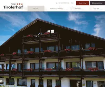 Hoteltirolerhof.com(Südtirol) Screenshot