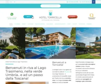 Hoteltorricella.com(Hotel Torricella sul Lago Trasimeno) Screenshot