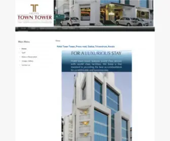 Hoteltowntower.com(Hotel Town Tower) Screenshot