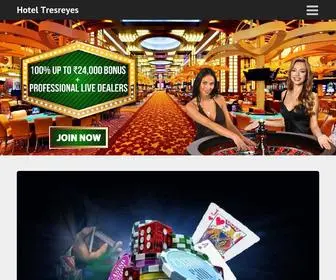 Hoteltresreyes.com(Hotel Tresreyes) Screenshot