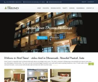 Hoteltriund.com(Hotel Triund) Screenshot