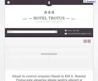 Hoteltrotus.ro(Cazare Onesti) Screenshot