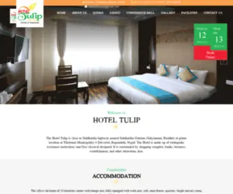 Hoteltulip.com.np(The Hotel Tulip) Screenshot