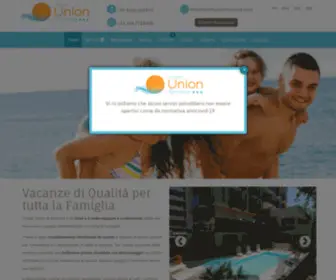 Hotelunionriccione.com(Hotel Union Riccione) Screenshot