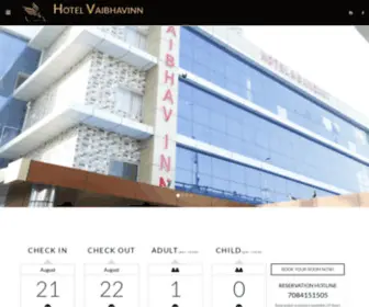 Hotelvaibhavinn.in(HOTEL VAIBHAV INN) Screenshot