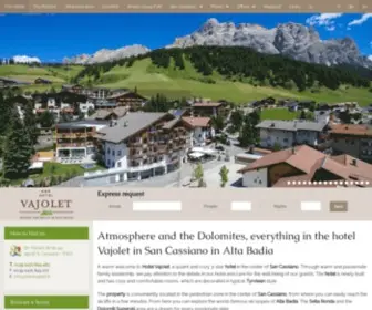 Hotelvajolet.it(Family and Dolomites) Screenshot