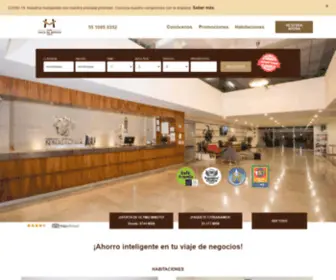 Hotelvalledemexico.com.mx(Hotel Valle de México Naucalpan Toreo) Screenshot