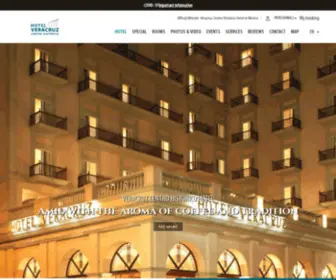 Hotelveracruz.com.mx(Hotel Veracruz Centro Histórico) Screenshot