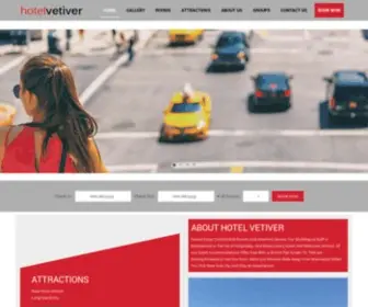 Hotelvetiver.com(Hotel Vetiver) Screenshot