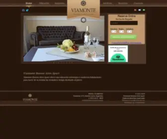 Hotelviamonte.com.ar(Buenos Aires Apart) Screenshot