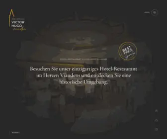 Hotelvictorhugo.lu(Hotel-Restaurant Victor Hugo) Screenshot