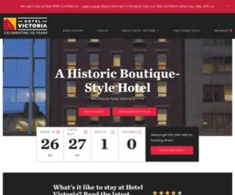 Hotelvictoria-Toronto.com(Historic & Sophisticated) Screenshot