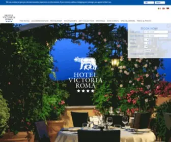 Hotelvictoriaroma.com(Hotel Victoria Roma) Screenshot