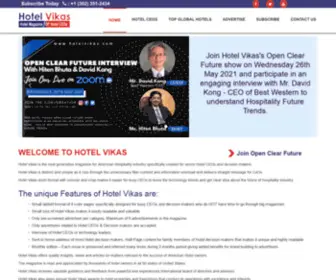 Hotelvikas.com(Hotel Motel News Resource & Magazine) Screenshot