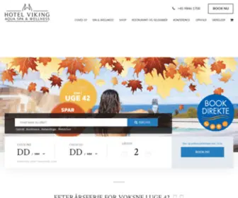 Hotelviking.dk(Hotel Viking Aqua) Screenshot