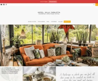 Hotelvillacarlottataormina.com(Hotel Villa Carlotta) Screenshot