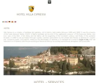 Hotelvillacipressi.it(Villa Cipressi) Screenshot