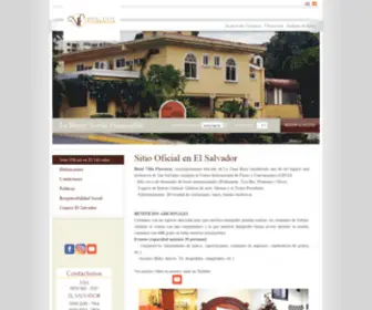 Hotelvillaflorencia.com(Sitio Oficial en El Salvador) Screenshot