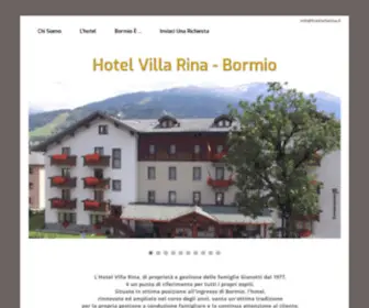 Hotelvillarina.it(Hotel Villa Rina) Screenshot