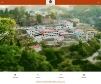 Hotelvishnupalace.com(Hotel Vishnu Palace) Screenshot