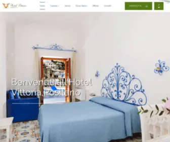 Hotelvittoriapositano.com(Hotel Vittoria Positano) Screenshot